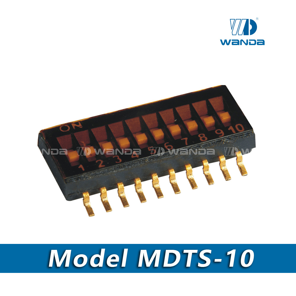 拨码开关，1.27mmDIP开关，贴片拨码开关，程式开关，平拨开关