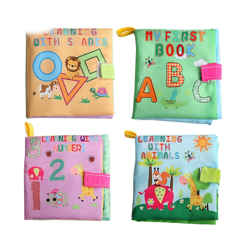 Cloth book, cognitive smart toy, early education, can't tear, 0-1 years, training