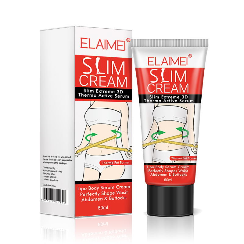 跨境ELAIMEI纤体霜Slimming cream 莹润清透 塑造按摩膏