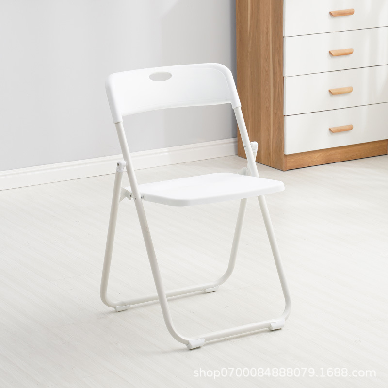Silla plegable de plástico, oficina o exposición, moderna, venta directa de fábrica