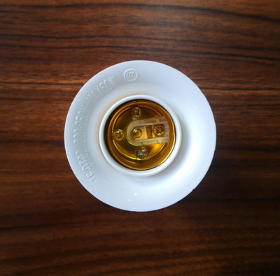 突飞防水灯头灯座 吊灯头 螺口E27罗口耐高温大功率（40/盒）|ms