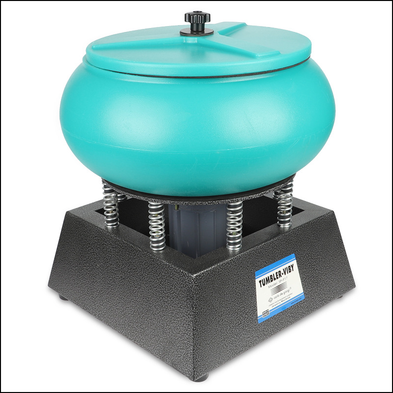 110V/220V 17Inch 350W Electric Vibrating Tumbler Vibratory Rock Tumbler Bowl Tum