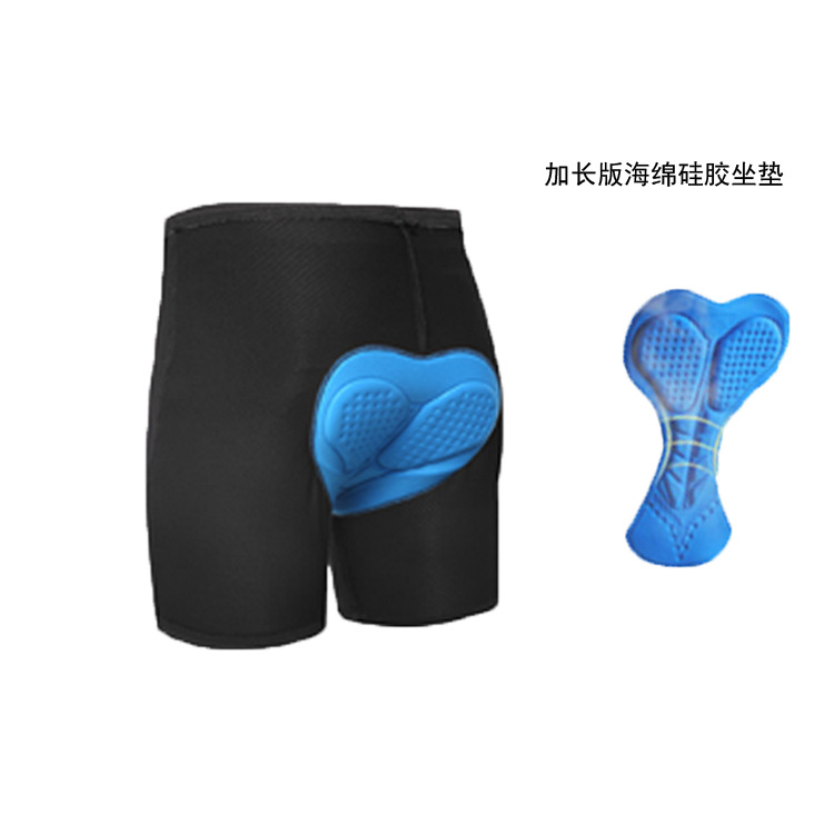 Travel bike for cycling, silicone jersey, pillow, soft trousers 5