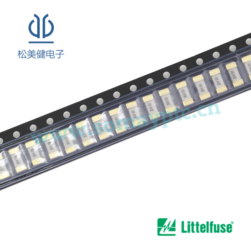 力特0448015.MR 15A 65V 贴片熔断保险丝2410封装 现货