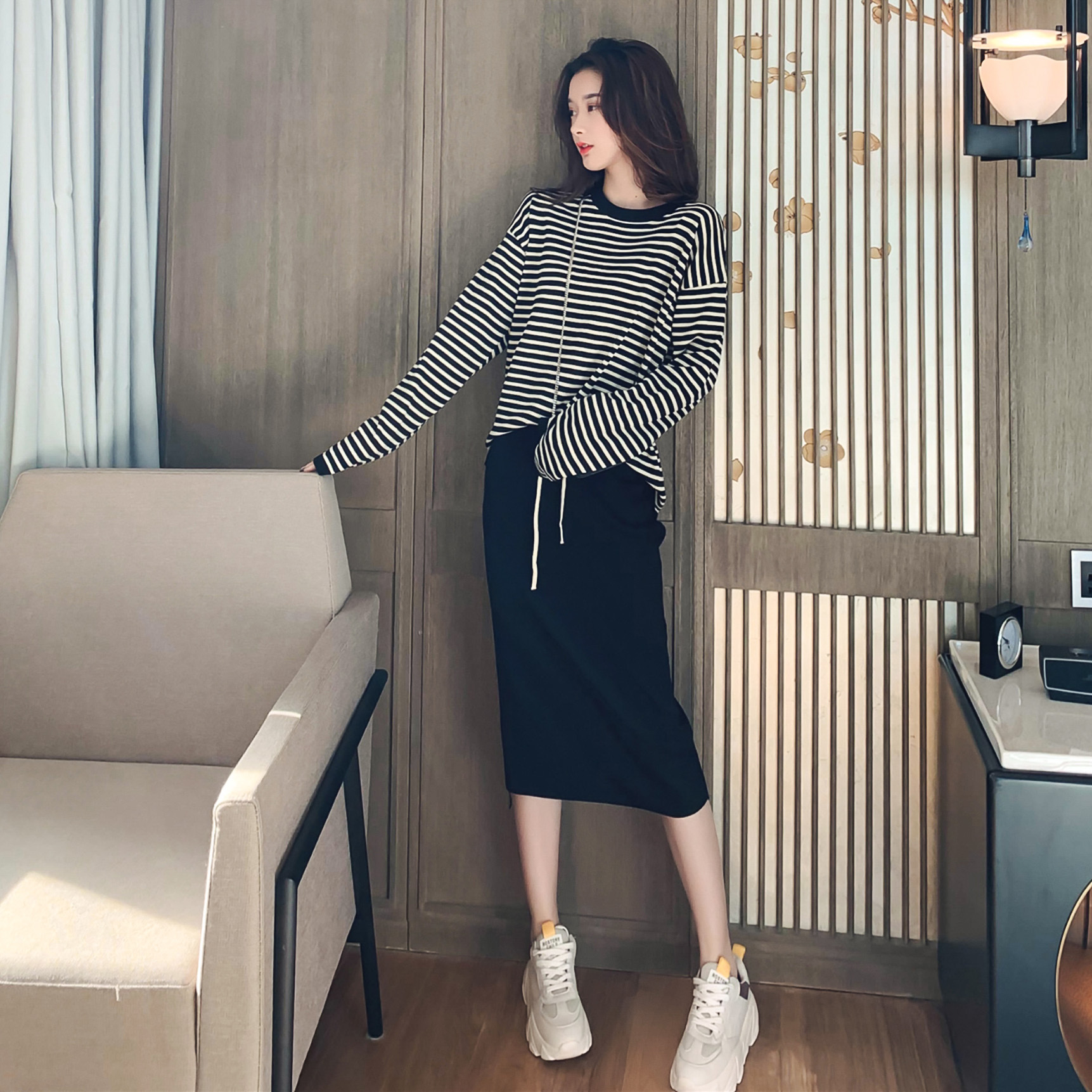 Pull femme en Coton - Ref 3414659 Image 7