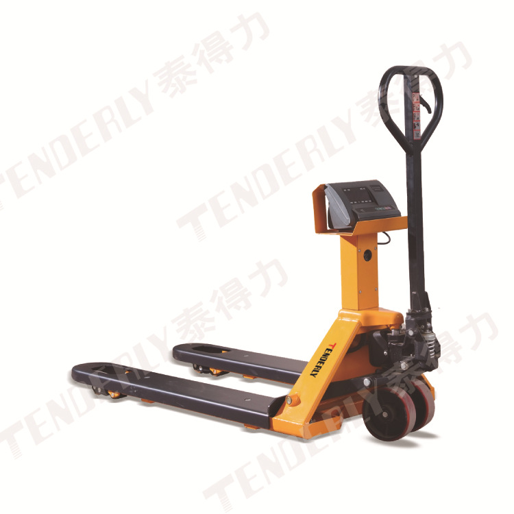 供应泰得力带称重去皮功能的电子称重搬运车,经济型