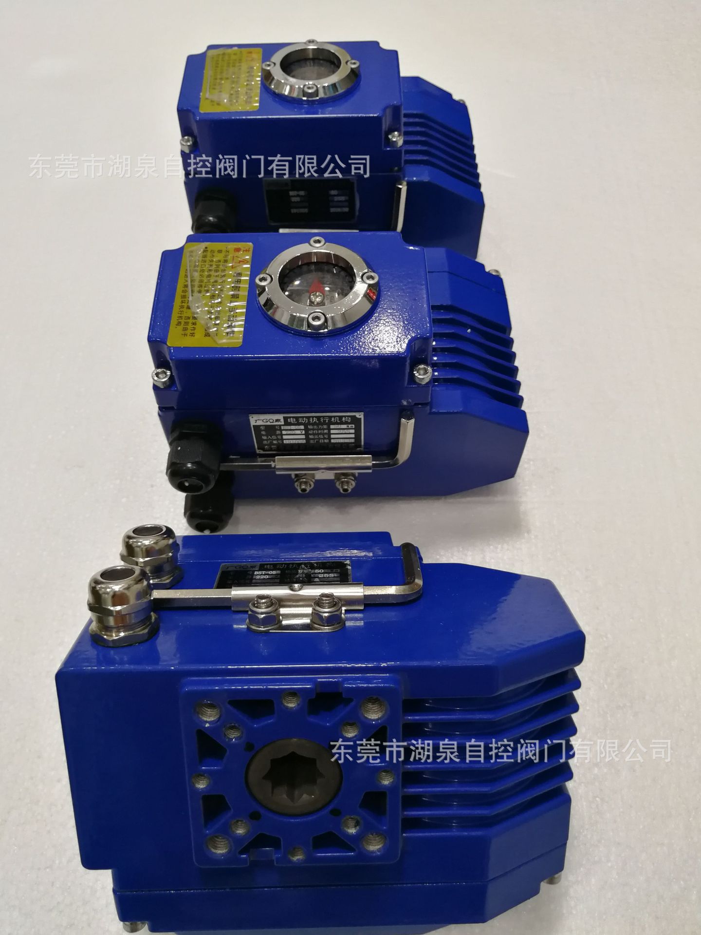 厂家直供14*14八角内方GQV-05型AC220V50NM开关调节阀门电动装置