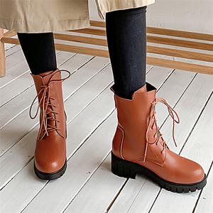 short boots,women’s lace up boots, Martin boots,autumn and winter