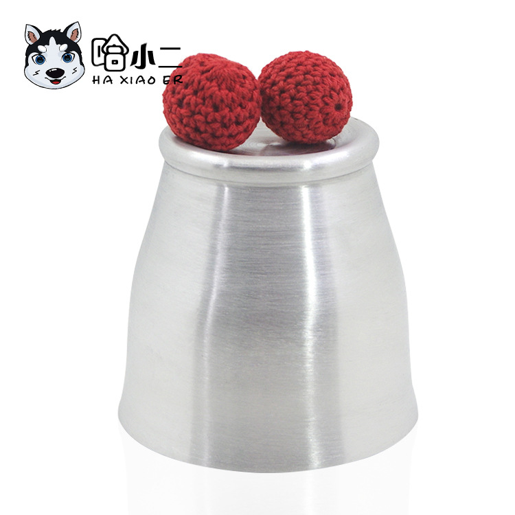 大号磁力杯 刘谦春晚 杯与球 舞台魔术道具年会表演才艺展示魔术