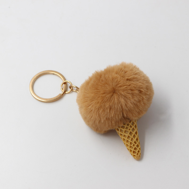 13g Weight Bag Charms Bag Accessories Type 1 Piece Quantity Daily Occasion Resin, Polyester Material Ice Cream Pattern Elegant, Cute Style 1 Piece Resin Polyester Ice Cream Bag Charms 8