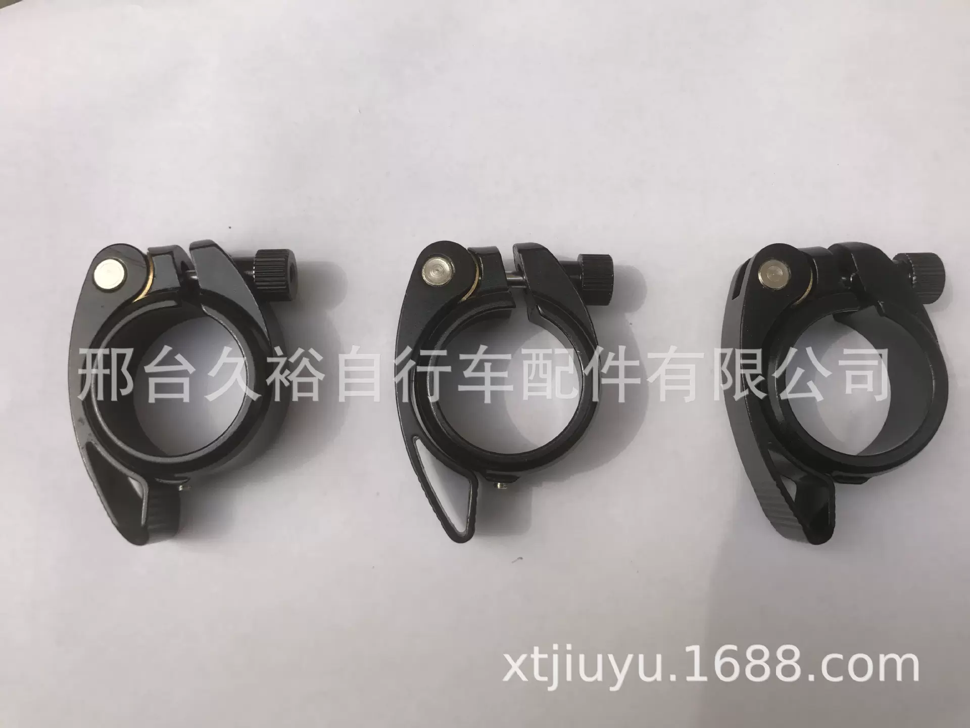 自行车快拆锁死座管夹多色铝合金鞍管夹死飞公路车坐杆锁单车配件