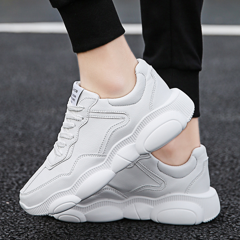 2019爆款原宿小熊鞋青年韩版百塔小白鞋学生透气防滑运动鞋老爹鞋|ms