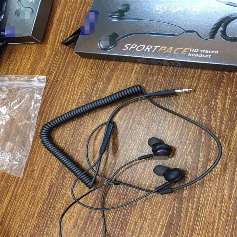 Adecuado para Samsung AKG/s8plus/S9/note9 alargó primavera auricular cable silicona caso tapones para los oídos en la oreja