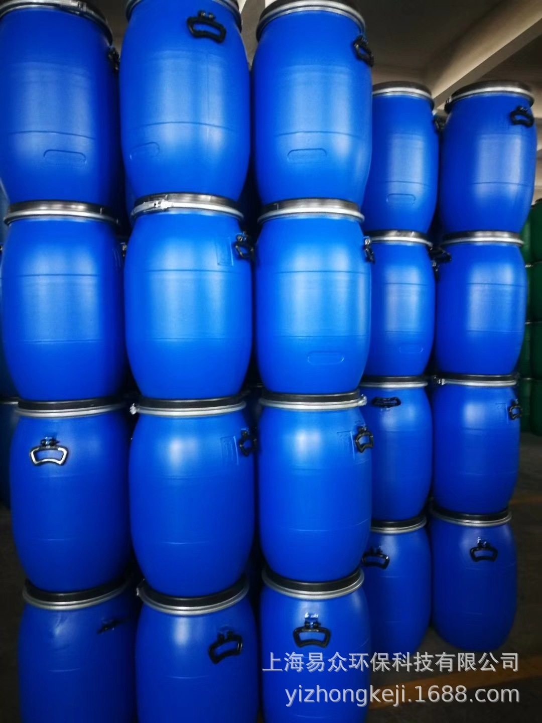 60L塑料桶圆桶化工桶法兰桶抱箍桶食品级30L120L160L厂家批发