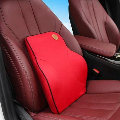 Waist Cushion Car Waist Cushion – Waist support - red-black-waist-1