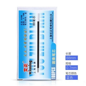 Shanghai Wenzheng core кнопочный стержень для шариковой ручки двухцветный стержень для шариковой ручки WZ-88 стержень 2088 стержень