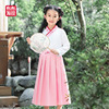 布布发现女童套装汉服2019秋装新款中大童改良古装民国风演出服|ms