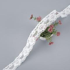 Elastic little flower lace 2.5cm nylon lace edge Lolita home textiles lingerie lace edge material