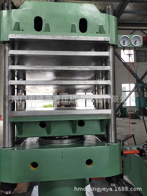 500吨电加热平板硫化机 多层热压机 PLC自动控制