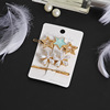 South Korean brand goods, metal hairgrip from pearl, set, hairpins, cute hair accessory, 3 piece set, wholesale