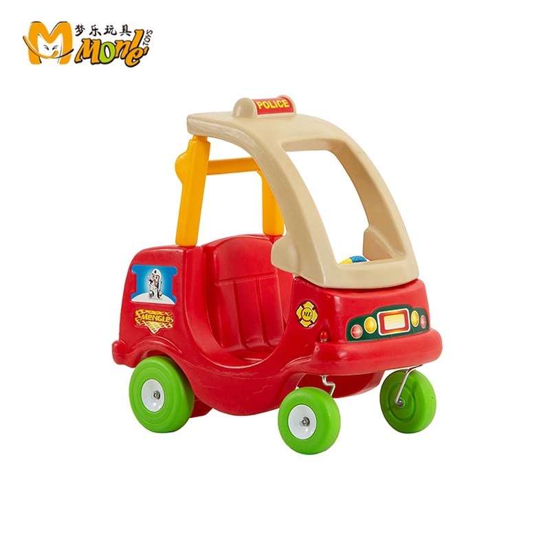 Children's Double Toddler Small Rv Four-Wheel Sliding Toy Push Outdoor Playground Parent-Child Interaction