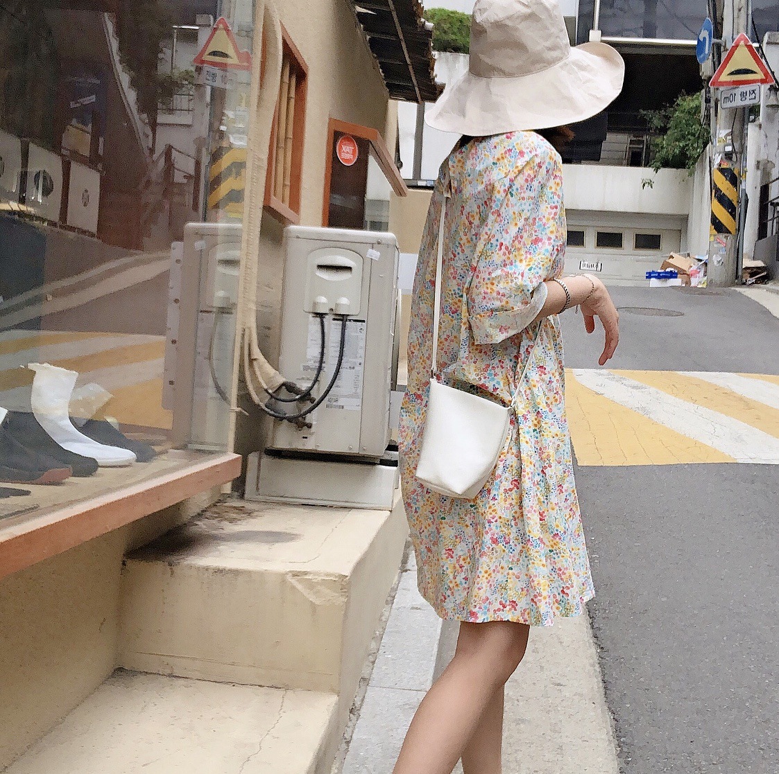 Luve summer new Korean Ya Yafeng new girl floral dress loose thin aged a word skirt