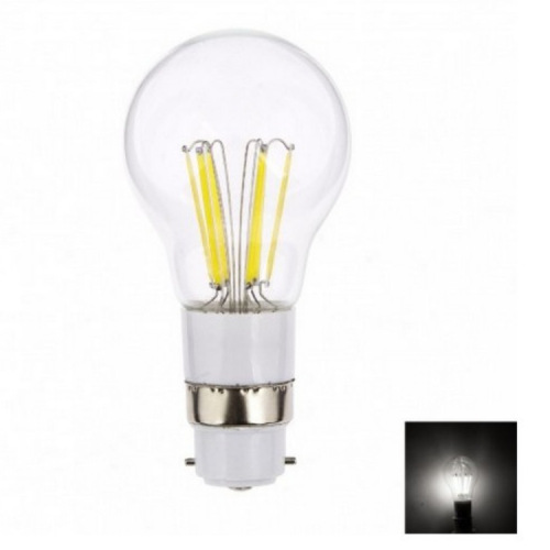 LED bulb low-voltage AC/DC 12V globe bulb E27 B22 6W filament glass bulb