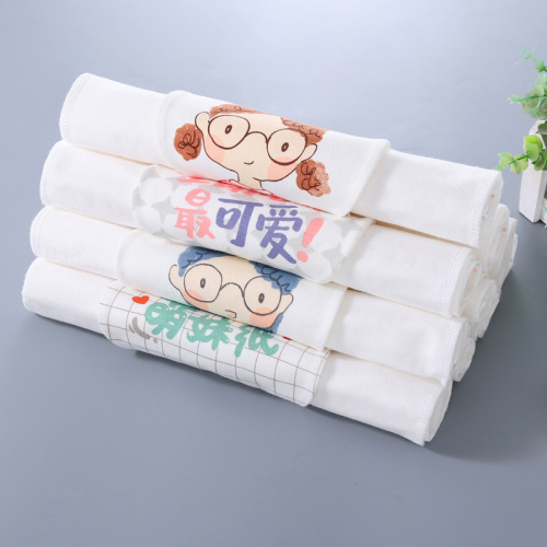Hector's New Character Cotton Gauze Sweat Towel Children's Back Towel Baby Sweatproof Towel Face Towel Wholesale