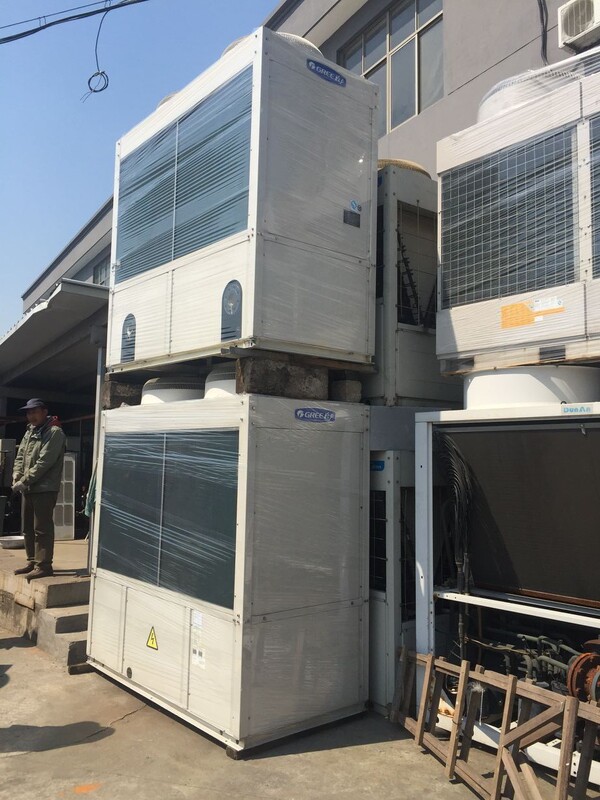 For Sale SeconD-hanD Gree Air-cooleD MoDule (D MoDel) 50 Hp Central Air ConDitioner with Low Quality