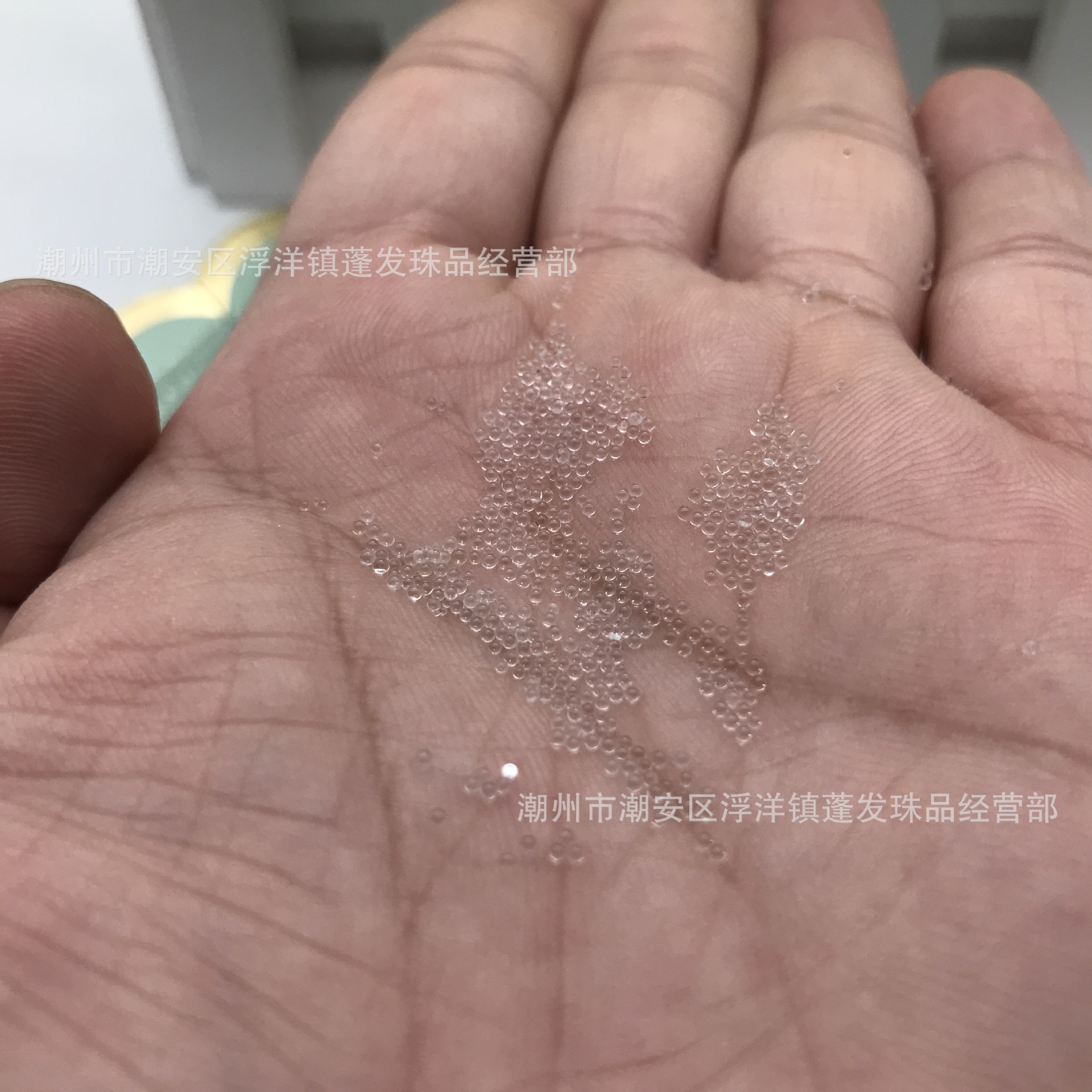 厂家批发塑料印花胶珠透明白色PVC塑胶珠子鱼子酱无孔亚克力微珠-阿里巴巴