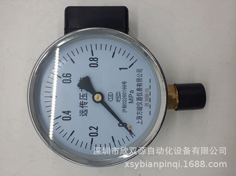 Инверторный Манометр с дистанционной передачей, заводской Манометр с прямым электрическим контактом для подачи воды под постоянным давлением, сейсмический Высокоточный манометр