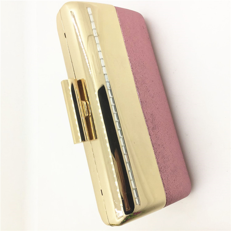 厂家供应美容盒口夹 化妆包口金 包包手袋金属夹定制