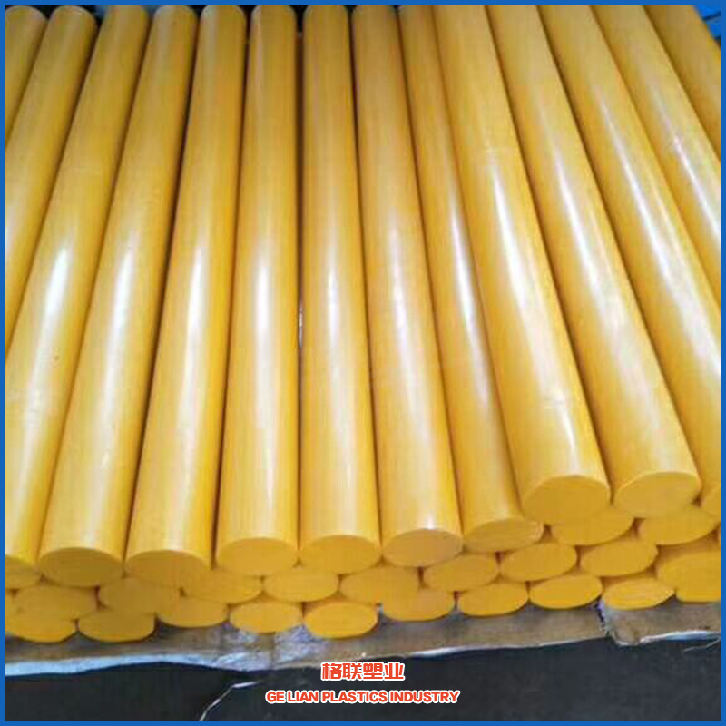 现货批发长度1米2米耐磨pe棒 聚乙烯白色自润滑耐磨高分子棒材