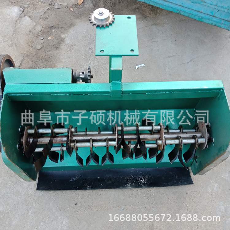 软籽石榴园碎草机 果园碎草还田机