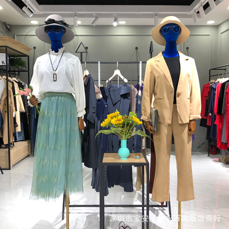 Spring and summer brand discount Women's wear Special shop ShengFa Poop wholesale Hangzhou Evergreen Source of goods