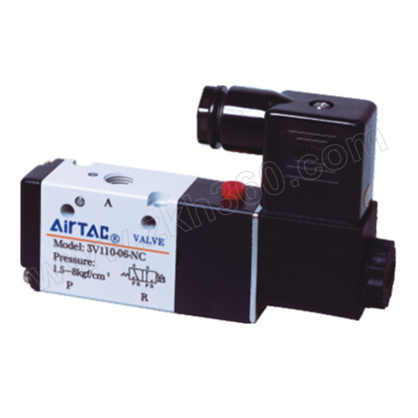 3V100系列电磁阀AIRTAC/亚德客3V110-M5-NO-A-IM5,AC220V