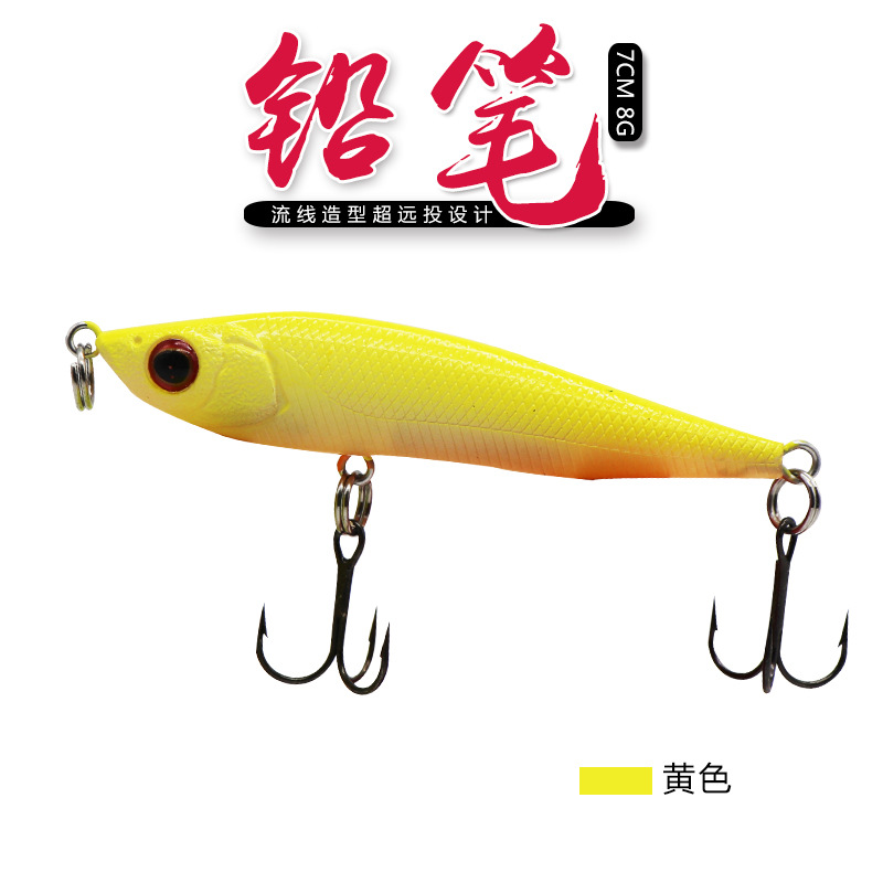 Sinking Minnow Fishing Lures  Shallow Diving Fresh Water Bass Swimbait Tackle Gear