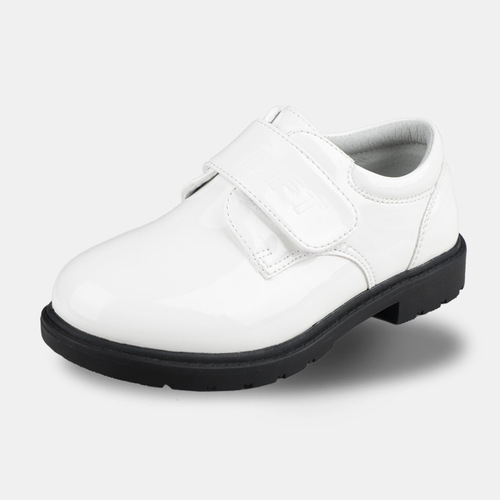 Spring new lace-up children's leather shoes for boys and girls Velcro children's shoes student performance shoes wholesale factory direct supply