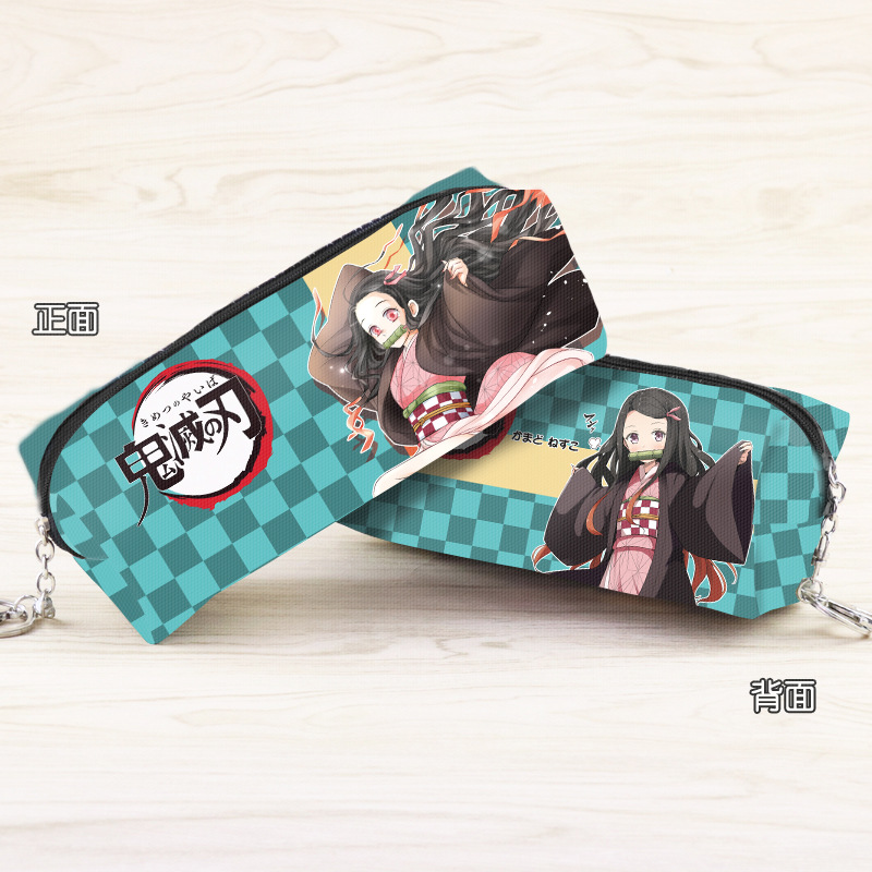 鬼灭之刃【豆子】笔袋效果图