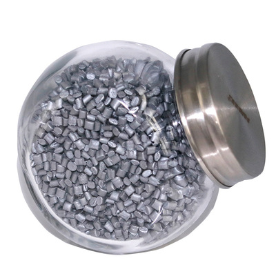 广东色母粒生产厂家 直销PE塑料吹膜色母 无气味高遮盖银色母料|ms