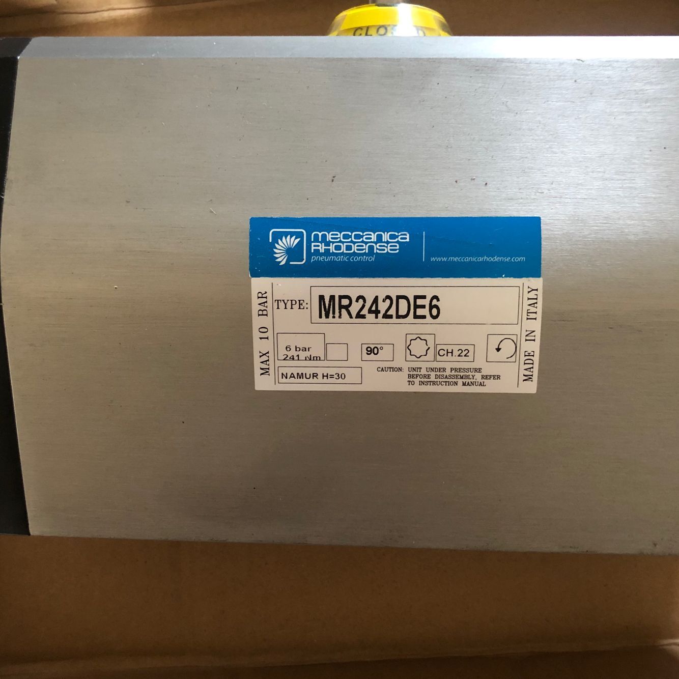 意大利meccanica rhodense开关阀MR242DE6南通艾唐特价供应