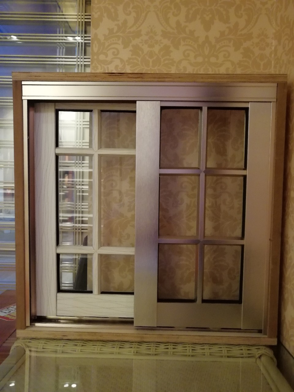 佛山市元木家具多用途推拉门隔断空间简易安装耐用时尚搭配小样门|ms