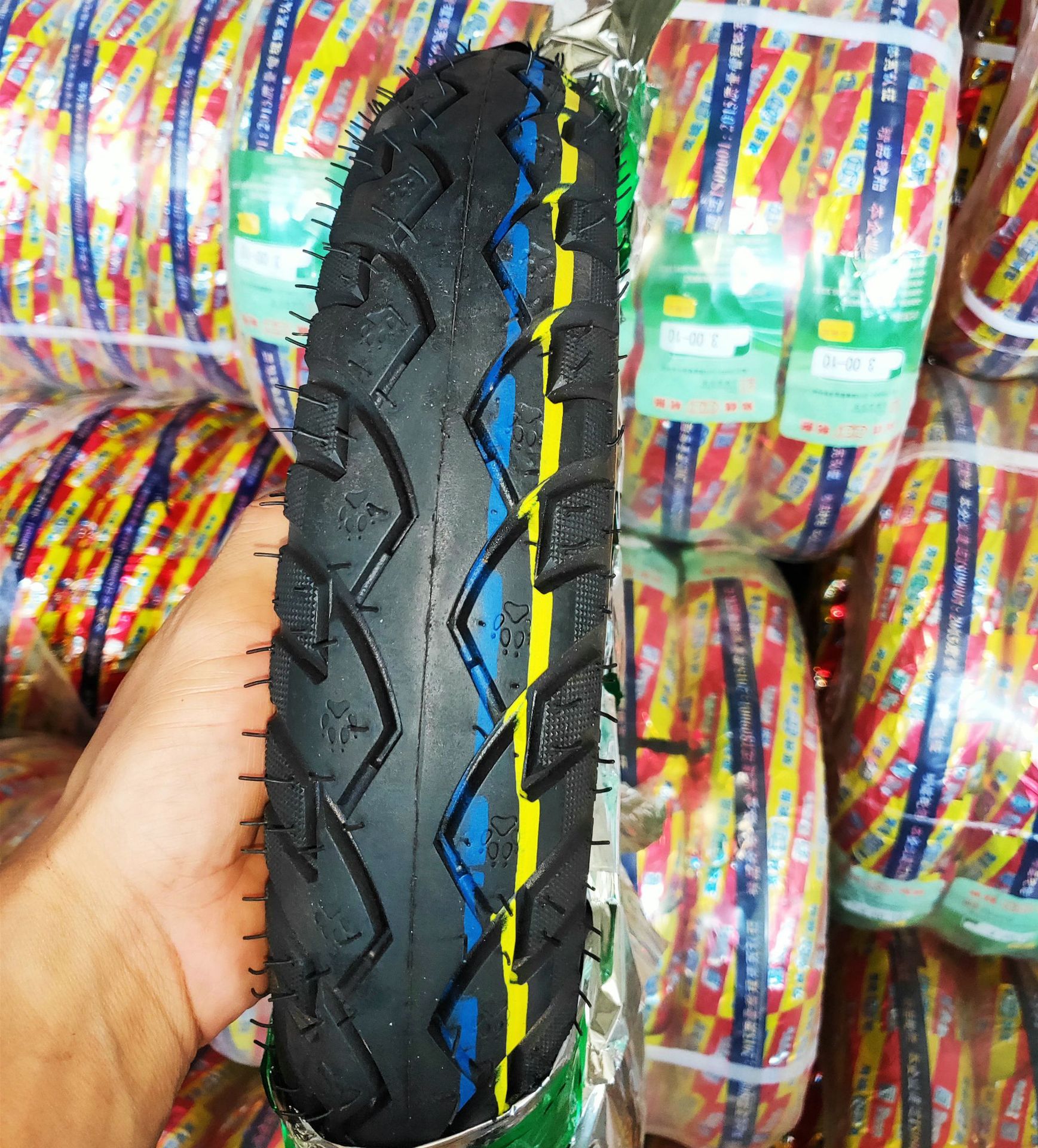 电动车外胎300-10型轮胎真空外胎两用轮胎耐磨车胎加厚型