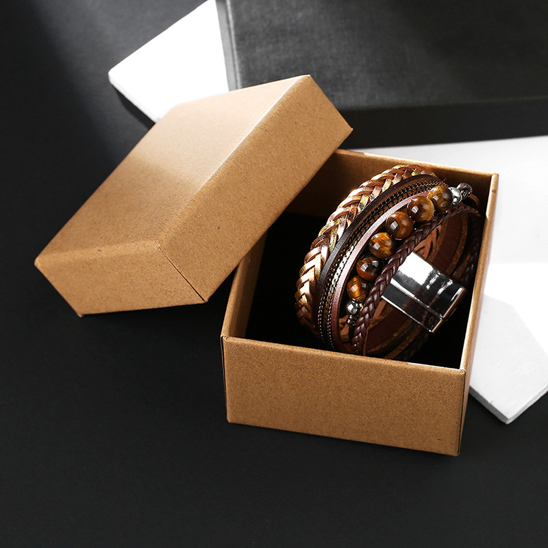 Bohemian Style Multilayer Woven Leather Bracelet