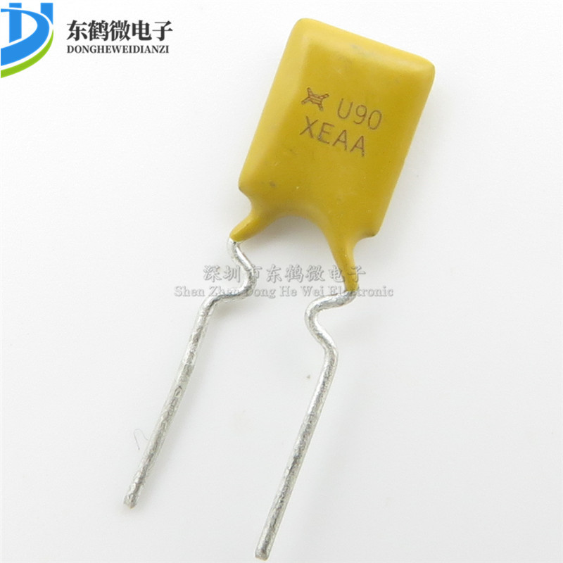 直插自恢复保险丝 RUEF090 XU90 30V 900MA 0.9A PPTC 全新
