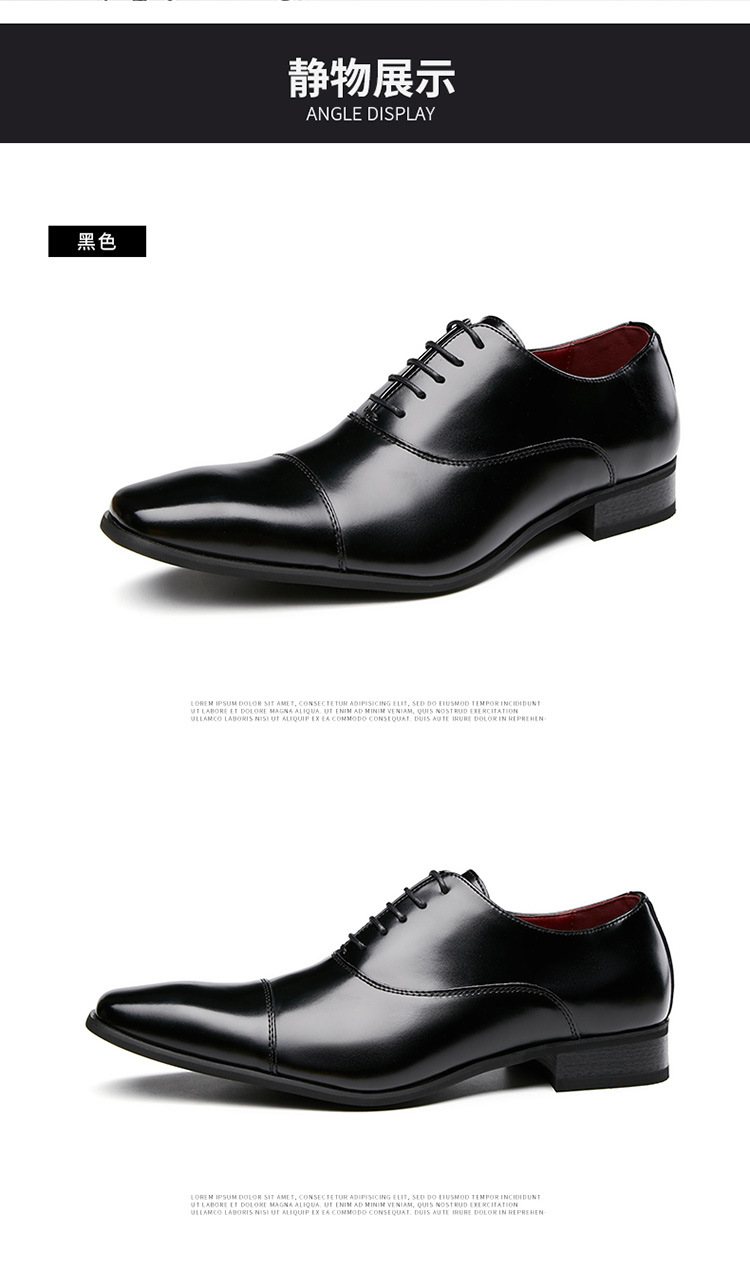 Chaussures homme en cuir véritable - Ref 3445603 Image 28