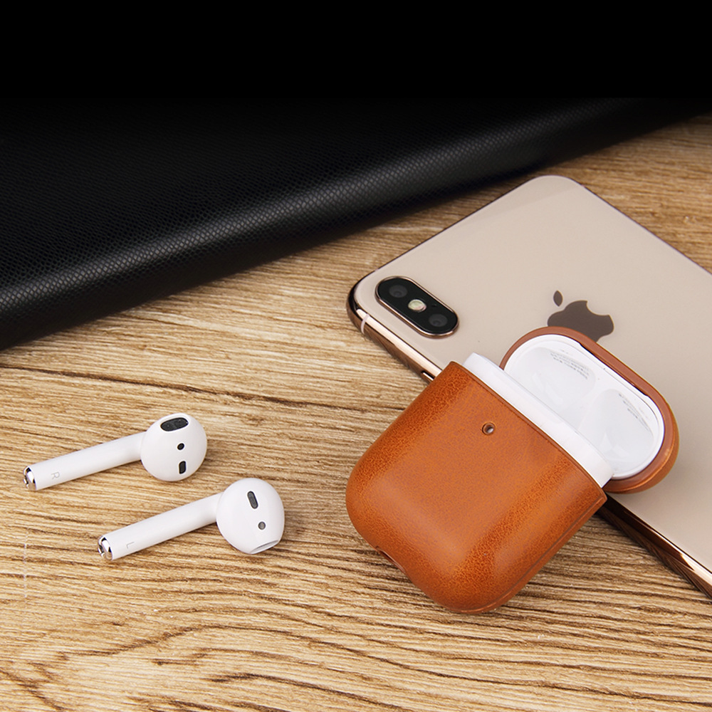 80g Weight iPhone Applicable Brands AirPods Protective Case Classification Pu Leather Material Solid Color Pattern Casual, Simple Style Style Handmade, Injection Molding Craft Multicolor Color Pu Leather Solid Color Handmade Injection Molding Casual Simple Style AirPods Protective Case Earphone Cases Phone Accessories 10