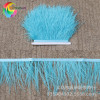 Manufacturer currently sells ostrich wool cloth edge multi -color optional auxiliary materials wedding decorative feathers champagne starting from 10 meters from 10 meters