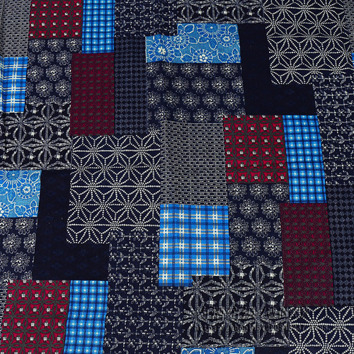 Cotton and Linen Printed Fabric Patchwork Women's Clothing Dress Ethnic Style Handmade Fabric