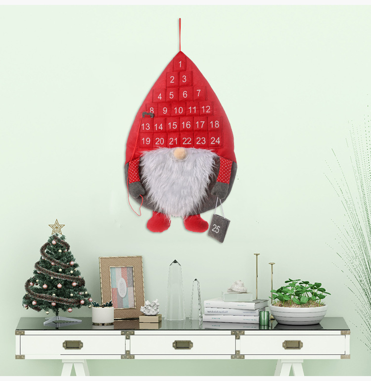 Christmas Number Nonwoven Party Hanging Ornaments display picture 2